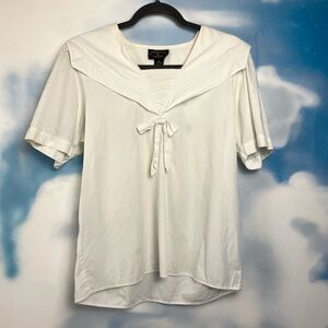 Charter Club by Jane Justin vintage sailor blouse